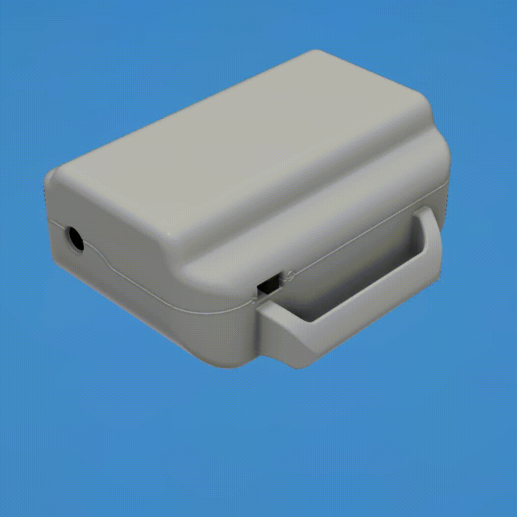 Exploded view of WMORE device